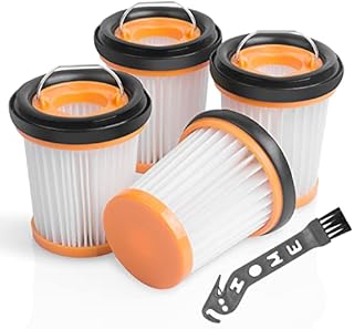 Jollsung Handheld Filter for Shark ION W1 Cordless Handheld Vacuum WV200UK, WV251UK, WV201, WV205, WV220, 4 pack Wandvac Filters Replacement Part # XHFWV200