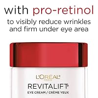 L'Oreal Paris Skincare Revitalift Anti-Wrinkle and Firming Eye Cream with Pro Retinol, Treatment to Reduce Dark Circles, Fragrance Free, 0.5 oz. — image 3