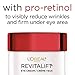 L'Oreal Paris Skincare Revitalift Anti-Wrinkle and Firming Eye Cream with Pro Retinol, Treatment to Reduce Dark Circles, Fragrance Free, 0.5 oz.