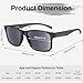 LADEESSE 3 Pack Bifocal Reading Sunglasses For Men/Women - Fashion UV400 Sunglasses With Readers Built In Sun Outdoor Protection（2.0）