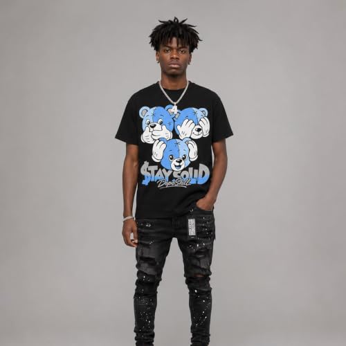 Image of DopeSkill Graphic Tee Streetwear Hip Hop Hypebeast Street Style Unisex T-Shirt Sneaker Colour Matching Shirts Cute Graphic