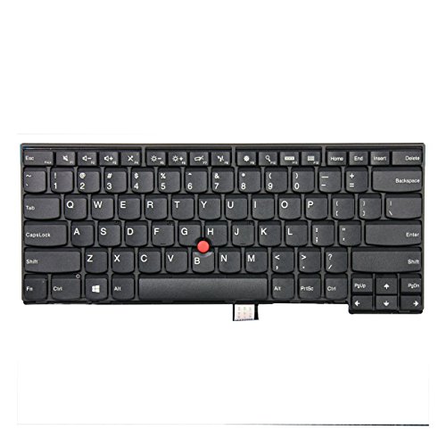 aGood Genuine Original US Layout Non-Backlit Laptop Keyboard for Lenovo ThinkPad T431 T431s T440 T440E T440p T440s T450 L440 Compatible with 04Y0824 MP-12M13US-4442W