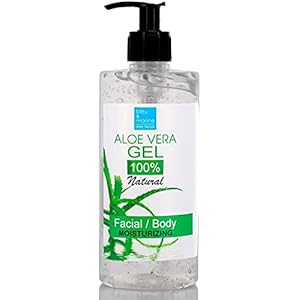 100% Natural Gel d’Aloe Vera 500 ml Excellent hydratant Visage & Corps Cheveux – Calmant Aprés Epilation