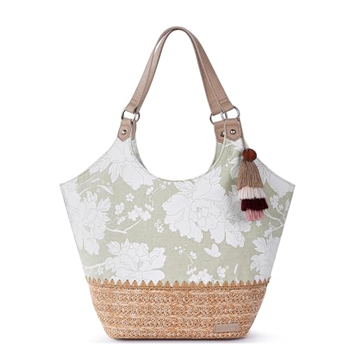 Image of Sakroots The Sak Roma Shopper Shoulder Bag Large Purse & Tote Bag with Double Straps & Zipper Pockets for Everyday & Travel