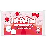Jet Puffed Kraft Mallows, Strawberry, 8 Ounce (Pack of 16)