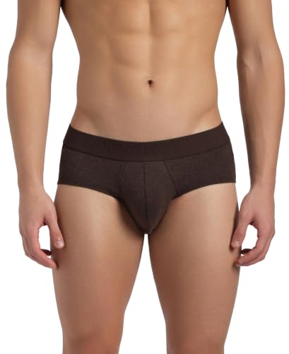 Image of Jockey LM05 Men Bamboo Cotton Elastane Stretch Breathable Mesh Brief with StayDry Treatment