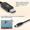 iGreely USB Voltage Step Up Converter - DC 5V to 12V, 3ft Cable with DC Jack 5.5 x 2.5mm or 5.5 x 2.1mm