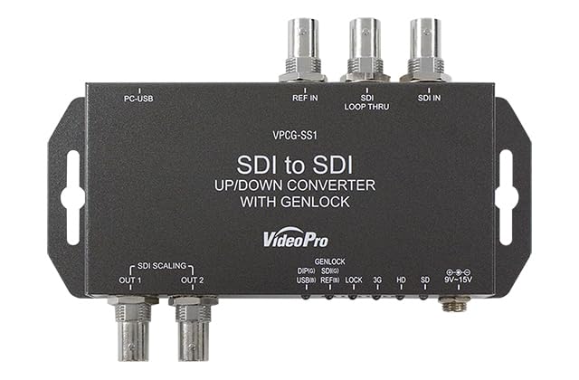 Amazon | MEDIAEDGE メディアエッジ VideoPro SDI to SDIコンバーター