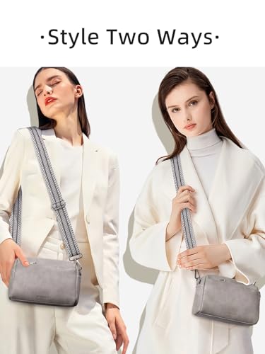 Image of WESTBRONCO Small Crossbody Bags for Women, Shoulder Handbags, Satchel Purse with Adjustable Strap