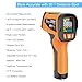 Infrared Thermometer Temperature Gun, -40℉ to 1922℉, TEMIRUP 30:1 Pyrometer High Temp Thermometer with Probe, Digital Laser IR Temp Gun for Cooking, Pizza Oven, Engine, Kiln, Forging, Industrial