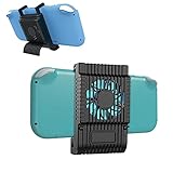 Kühllüfter-Design: Mit einem eingebauten Kühllüfter kann diese Ladestation effektiv dazu beitragen, Ihren Switch oder Switch Lite abzukühlen und die Akkulaufzeit Ihres Geräts zu verlängern. Es ermöglicht Ihnen, über einen längeren Zeitraum in Ihren Lieblingsspielen zu spielen, ohne sich um das Aufladen während des Spiels kümmern zu müssen.