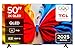 TCL 50S5K-UK – 50” Full HD Smart QLED Direct LED TV with Android TV​ & HDR - Compatible with Google Cast & Google Home, Slim Design