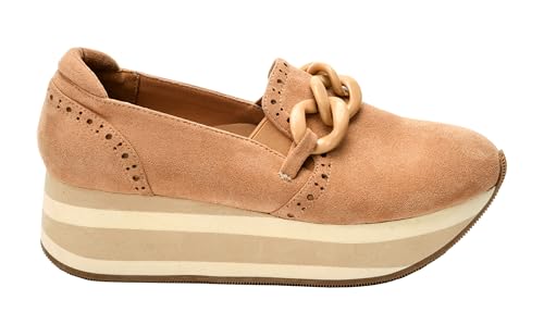 Corkys So What Slip-On Platform Sneakers with Cushioned Insoles and Chunky Chain Detail