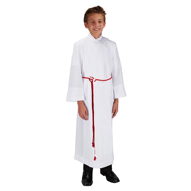 Altar Server Front Wrap ALB (Server ALB - Poly/Cotton)