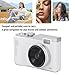 4K Digital Camera, 2.4 inch Screen 16X Zoom Anti Shake 64MP Video Camcorder, Selfie Camera Point and Shoot Camera Compact Camera for Teens Adult Beginners Gifts (64GB)