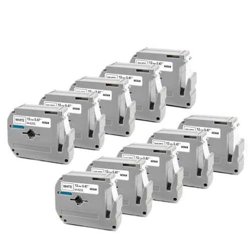 10 �p�b�N���n�ɍ� M-K231 ���x�� MK 231 MK-231 ���x���e�[�v M �e�[�v 12 �~�����[�g�����x�����[�J�[�ƌ݊���(Black on White)