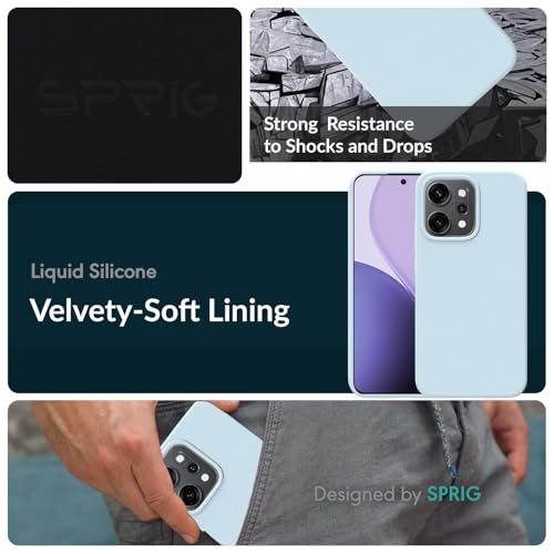 SPRIG Oppo Reno 14 SilkTone Case Blue - Image 5