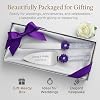 GIFTS INFINITY Personalized Wedding Cake Knife and Server Set with Engraving Cake Cutting Utensil Set, Keepsake Gift for Wedding, Anniversary, Reception, Birthday & Other Occasions (CH-101PU)