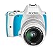 Produktbild Pentax K-S1 SLR-Digitalkamera (20 Megapixel, 7,6 cm (3 Zoll) Display, ultrakompaktes Gehäuse, Anti-Moiré-Funktion, Full-HD-Video, Wi-Fi, HDMI) Kit inkl. DAL 18-55 Objektiv blue cream soda