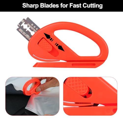 Nadisean 20 Stück Rakel für Folie, Folierungs Werkzeug, Hochwertiges Rakel Set für Fensterfolie mit 2 Filzrakel Rakel, Präzisionsmesser, Plastikspachtel Folienrakel, Cutter, Messer mit 5 Klingen