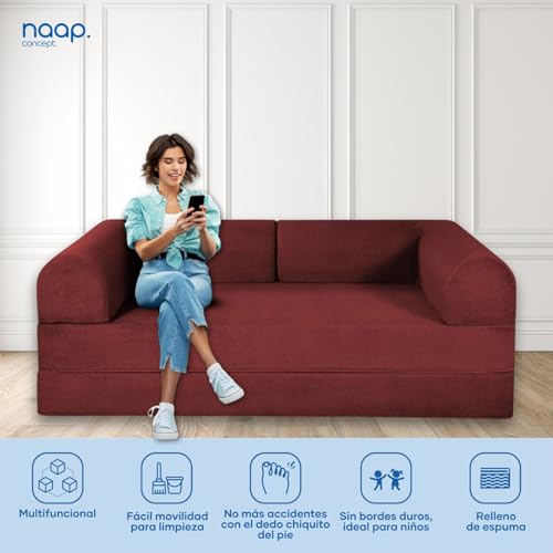 Catálogo de Sofa Cama Rojo los mejores 10. 24 Imagen adicional