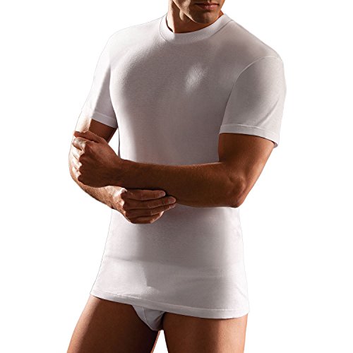 Bianco CAGI N. 3 Maglie Intime Uomo Art. 1306 Colore Bianco, Taglie dalla 4 alla 8 (7)