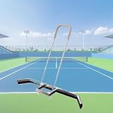 Court Water Remover, Squeegee Dryer, Quick Clearing Tools for Multi-Surface, Heavy Duty Water Pusher with Gimbal Wheels, for Basketball, Tennis, Badminton Courts,C