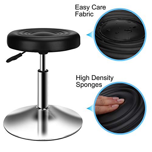 Elevate Your Workspace with the QiCheng&LYS Adjustable Round Office Stool!