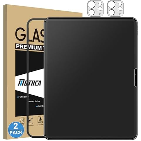 Mothca Matte Glass Screen Protector for iPad Pro 13-inch Cover