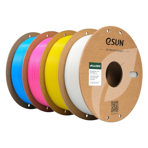 Image of eSUN CMYK PLA+ Filament 1KG*4 Bundle 1.75mm 3D Printer Filament PLA Plus