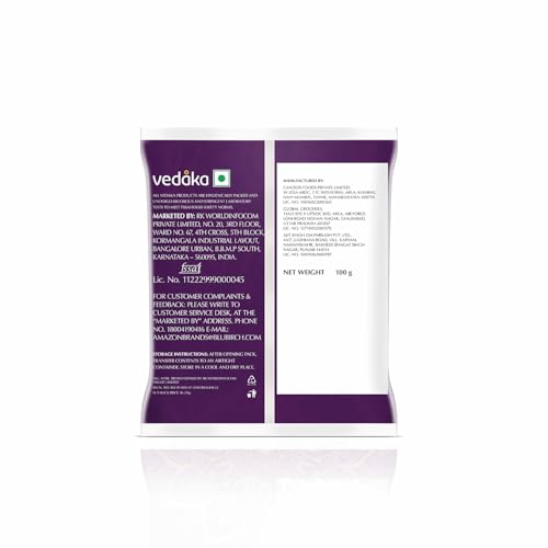Image of Vedaka Premium Whole Dried Cranberries, 100g