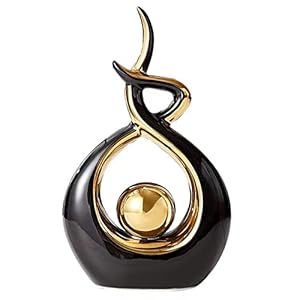 Sculpture en céramique Pleine d’espoir Nordic Simple Edition Décoration de Maison de Salon d’intérieur