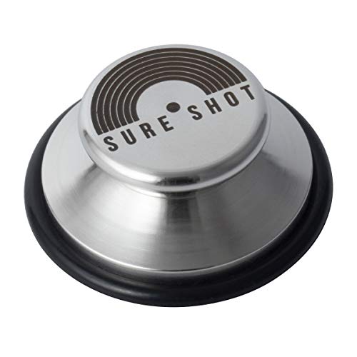 Sure Shot ORING アナログレコード用 EPアダプター・スタビライザー（ステンレス製）110g（Amazon）