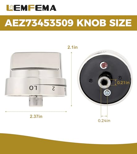 Boutons de commande pour cuisinière LG Kenmore AEZ73453509 - 4
