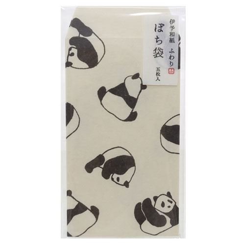 Frontier Fuwari Washi Pochi Bag 5 Type Panda : Amazon.sg: Office