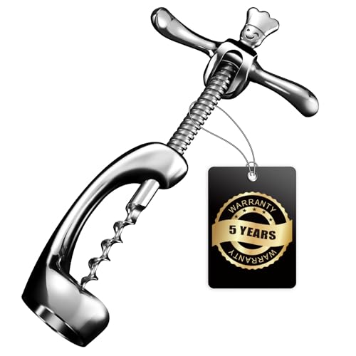 Wine Opener Deluxe Heavy-Duty Stainless Steel
