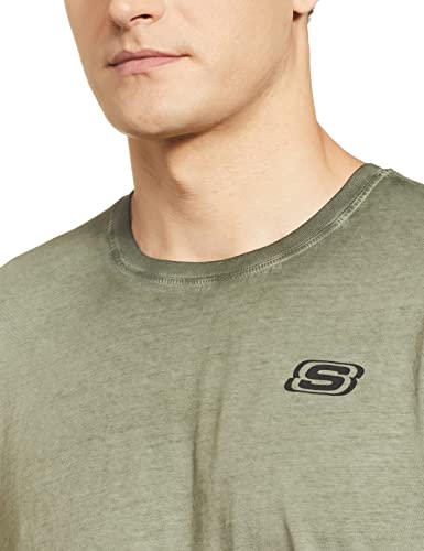 Image of Skechers Men's Cotton Regular Fit T-Shirt