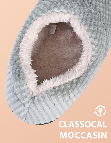 Indoor Outdoor Slipper, Light Green-Women, 94