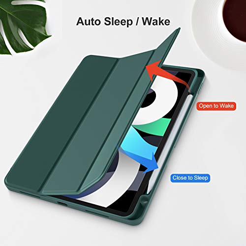 Image of Akkerds for iPad Air 11 Inch Case M4 /M3 /M2, Air 5th /4th Gen 10.9,PineGreen