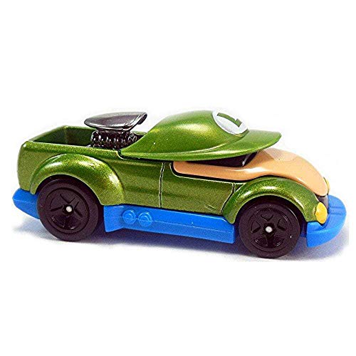 Hot Wheels Character Cars Super Mario - Luigi miniatura 2