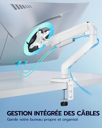 Support de moniteur ARES WING pour écran 17-40 pouces réglable VESA - 6