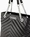 Armani Exchange Women's Victoria Shopping Bag, Black, One size