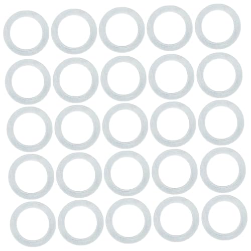 CORHAD Skateboard Hardware Set 200pcs Truck Axle Washers Spacers Replacement Skate Parts Aluminum Alloy Flat Washers