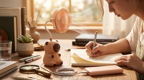 Image of HAND FAN FOR SUMMERS (CAPYBARA - Fan)