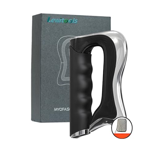 JHYLJSH Muscle Relaxation Electric Fascia Knife, Multifunctional Massage Tool, Black