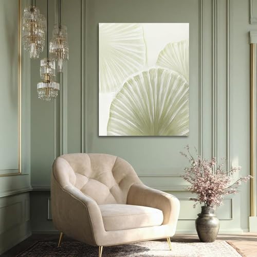Tableau abstrait coquillage pour illuminer un salon sombre affiche plage style côtier 70x110cm