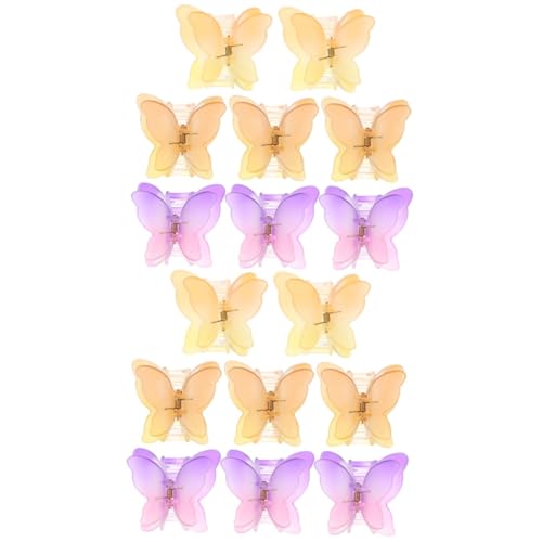 Pinces à cheveux fins FRCOLOR contre les mèches rebelles, 16 épingles pastel