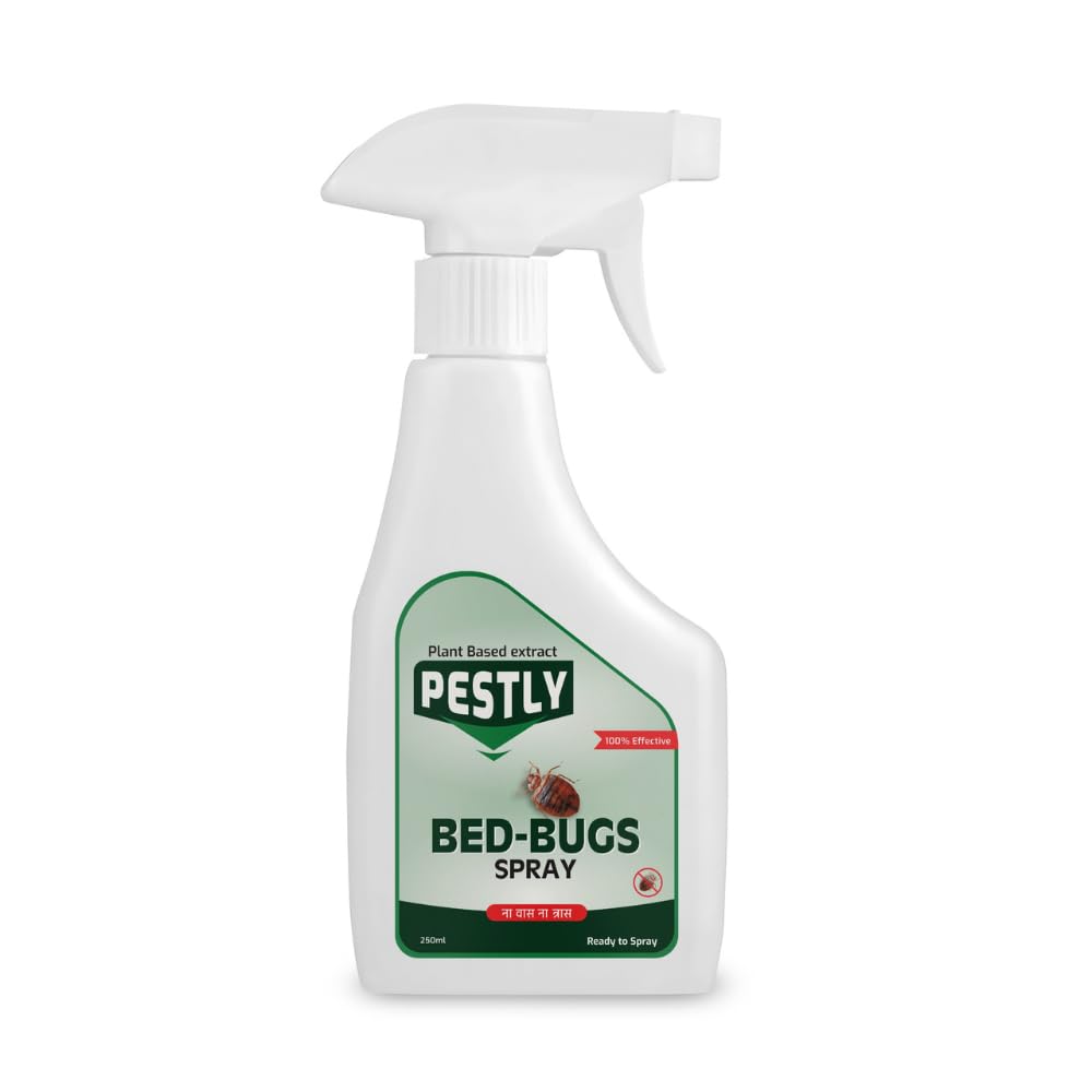 Bed Bug Terminator: Natural & Non-Toxic Bed Bug Killer Spray - Ready to Use | Child & Pet Safe | Fast Kill + Eggs and Resistant | Extended Residual Protection (250 ml | Pack of 1)