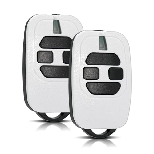 2PCS 433,92 MHz Telecommande Portail DEA, Compatibles GTI2, GTI4, GT2/4, Mio TR2/4, TR2N, TR4N, 4 Canaux, télécommande pour portail et porte de garage avec...