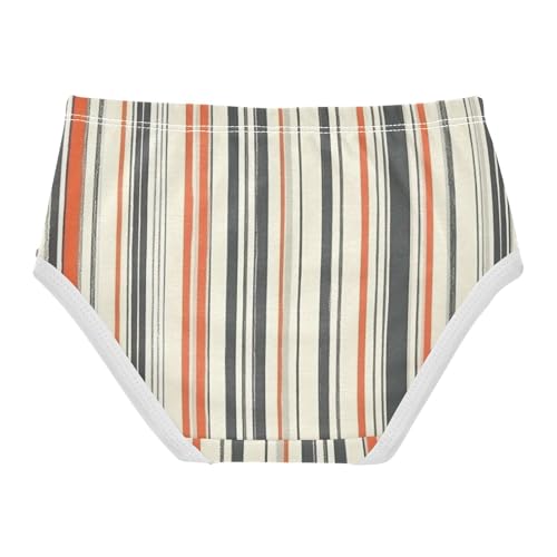 Girls' Training Panties Toddler Cotton Underwear for Toddler Color Block Striped Pattern2